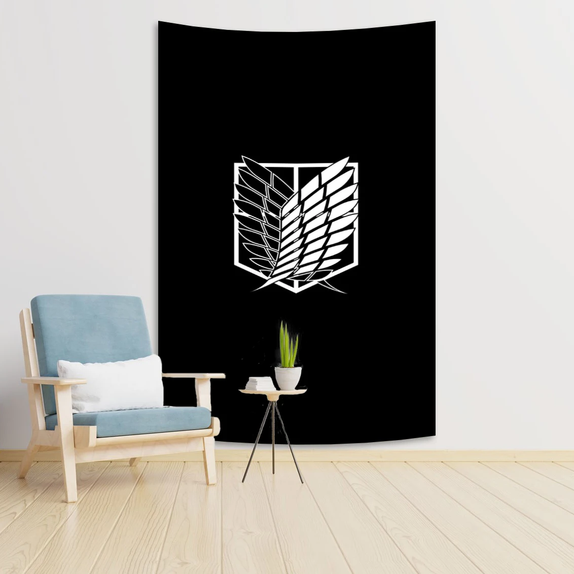 Attack On Titan Tapestry Anime Wall Hanging Living Room And Bedroom Dorm Decoration Shingeki No Kyojin Flags Banner