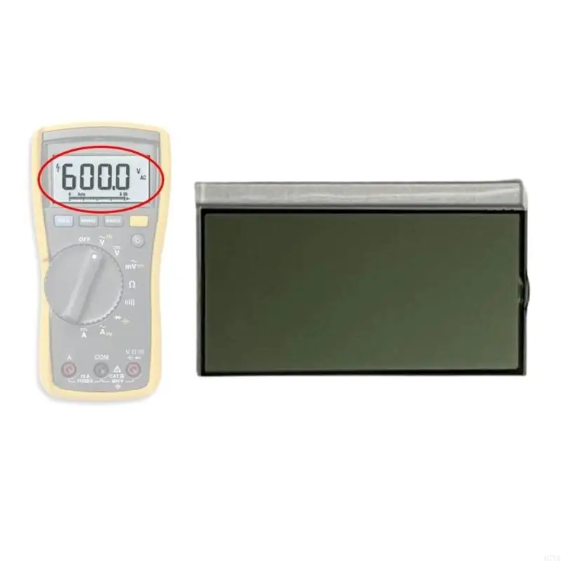 

LCD Display Screen Replacement Accessories Easy Installation LCD Display Assembly for 115 113 114 116 117 High Precisions D7YA