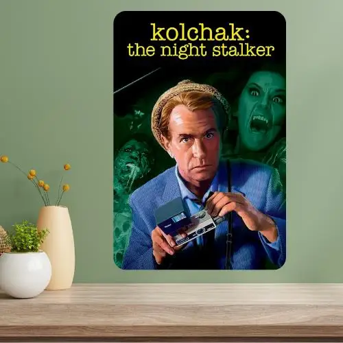 Kolchak The Night Stalker Classic TV Show Metal Poster Sign