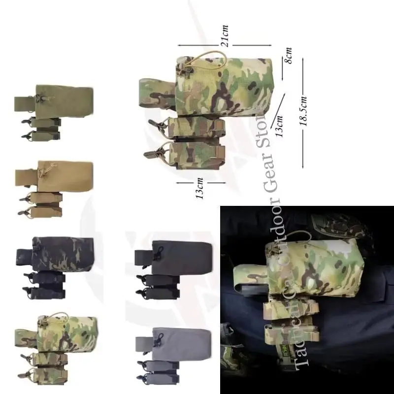 tactical-recycling-bag-waist-dump-pouch-9mm-double-mag-pouch-556-single-mag-bag-combination-set-outdoor-hunting-gear
