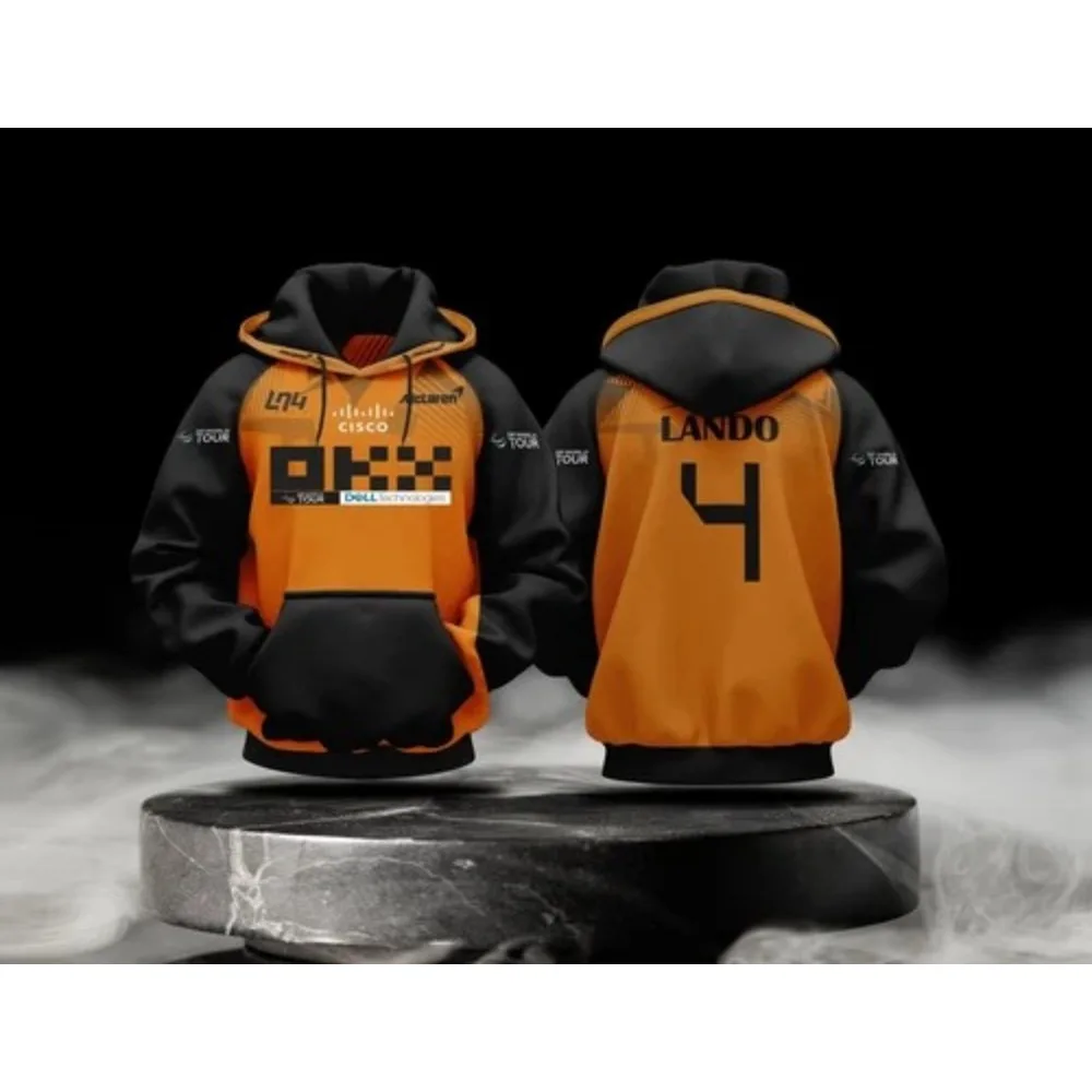 مجموعة Lando Norris لخريف وشتاء 2025 الجديدة: مزيج مثالي من هوديس على طراز السباق والملابس الرياضية المتطرفة