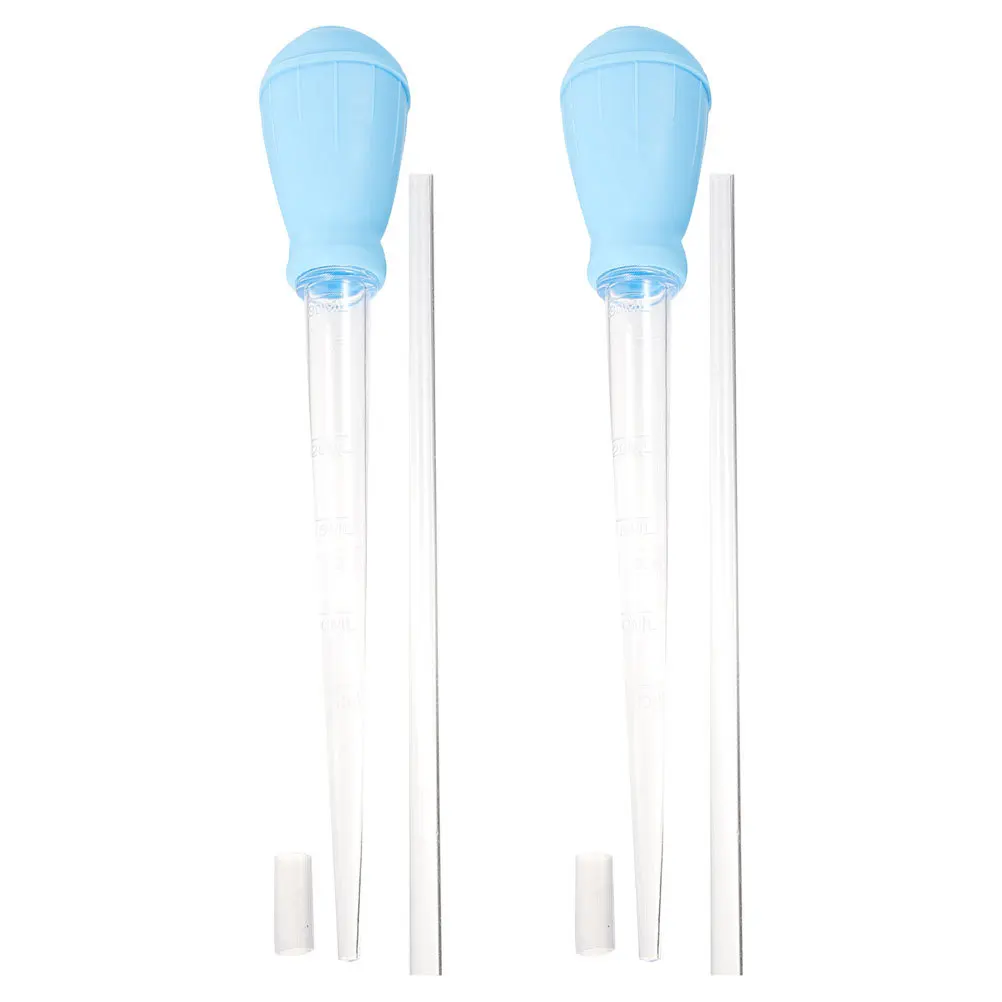 

2Pcs Aquarium Fish Tank Waste Cleaner Manual Pump Gravel Filter Tool Portable Efficient Water Change Siphon for Small Tanks