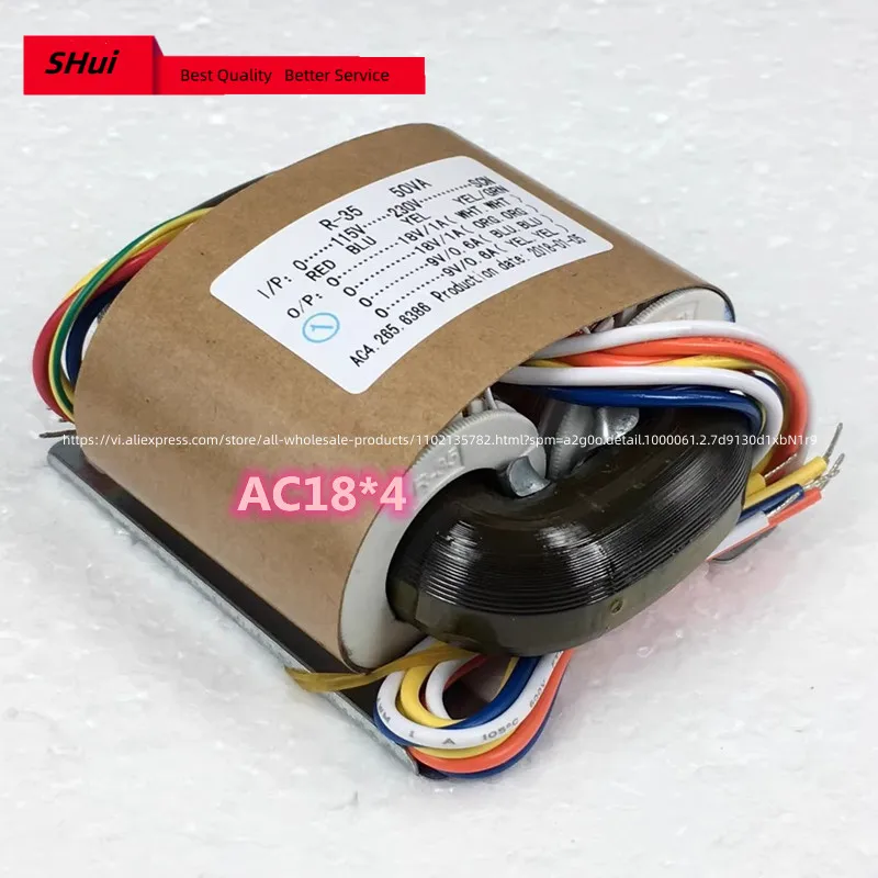 

50W R Power Transformer Audio Transformer (AC18*4)