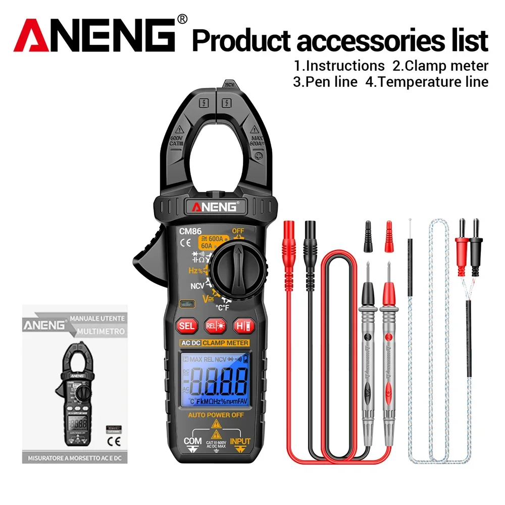 ac-dc-600a-cm86-clamp-meter-current-voltage-diode-professional-digital-multimeter-ncv-voltage-detection-electrician-tools