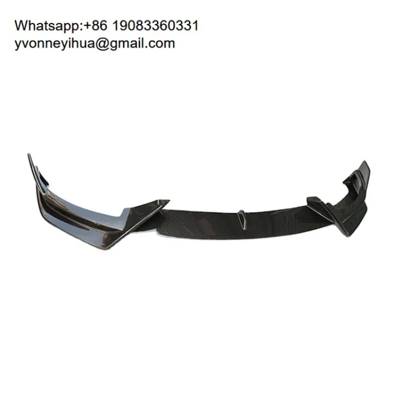 

Hot Selling Dry Carbon Fiber Front Lip For Tesla Model Y 2021-2024 Car Front Bumper Lip