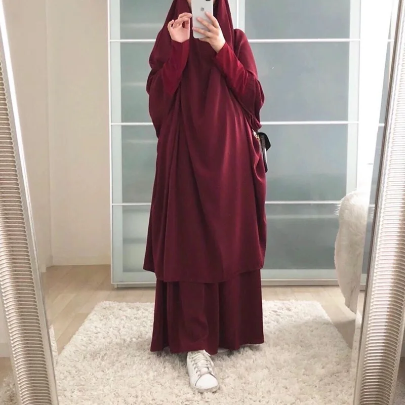 

ramadan eid muslim prayer garment dress women abaya hijab long khimar robe abayas Islam clothing niqab djellaba burka