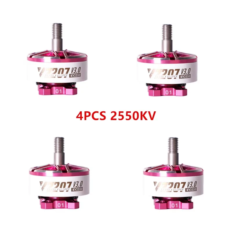 Velox V3.0 2207 T Motor Brushless FPV Motor, 4S‑6S Lipo, Replacement Spare Parts for Racing & Freestyle Quadcopter Multirotor Dr
