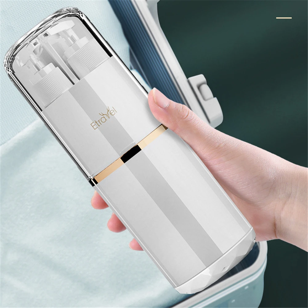 Airplane Travel Accessories Portable Toiletries Set Bathroom Makeup Storage Bottle Towel Toothbrush Mouthwash Comb Organizer Box