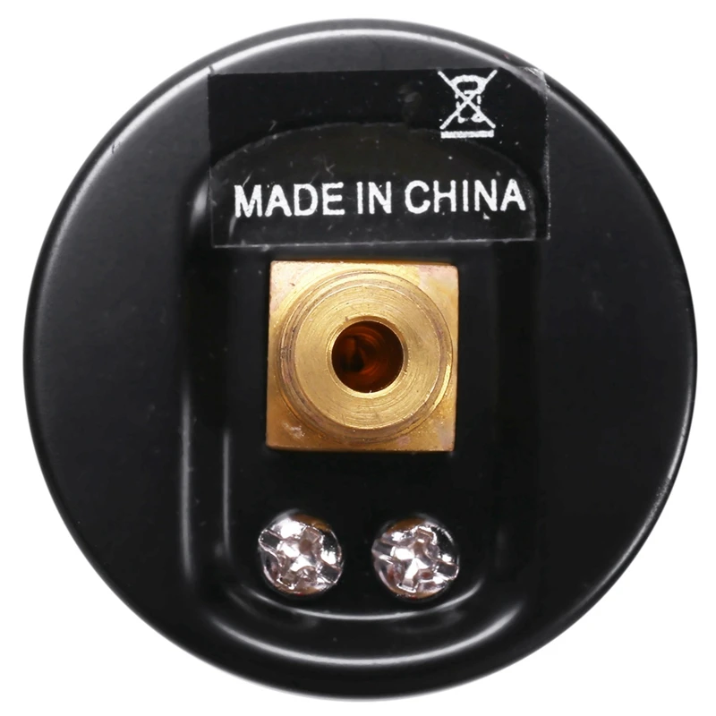 2X Ts-40 1/8 بوصة مقياس ضغط صغير للوقود الهواء النفط السائل المياه 0-20Bar / 0-300 Psi #5