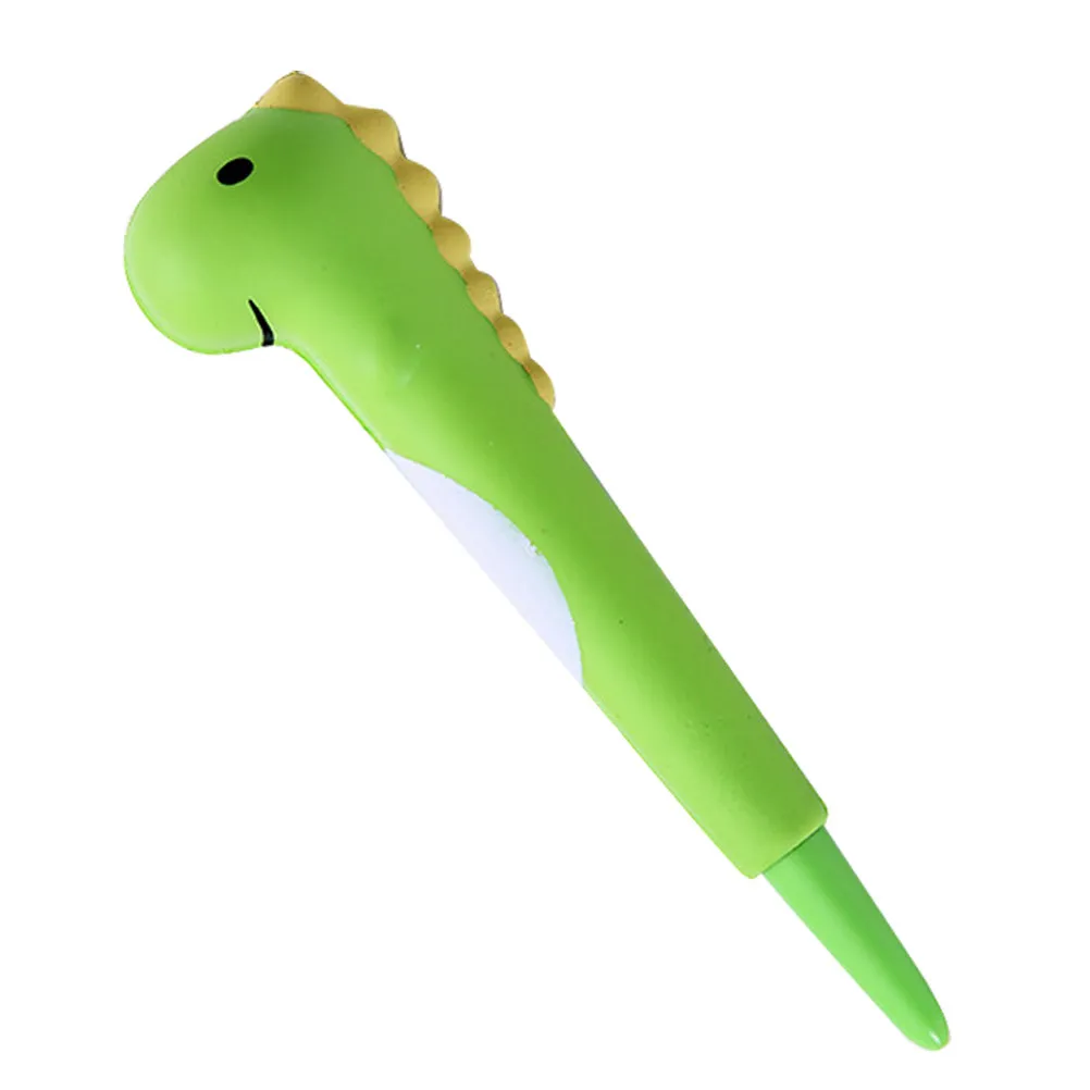 Dinosaur Writing Pen Lovely Gel Ink Smooth Consistent Flow Cute Cartoon Design Ergonomic Body for Student Note Taking School