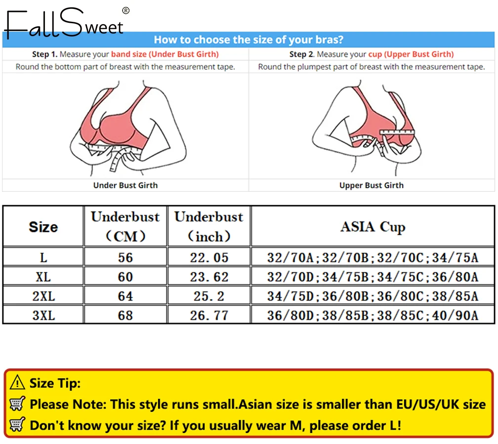 FallSweet 5PCS Seamless Lace Push Up Bra for Woman Plus Size Wire-Free Breathable Bralette Set Solid Backless Brassiere Lingerie image 6