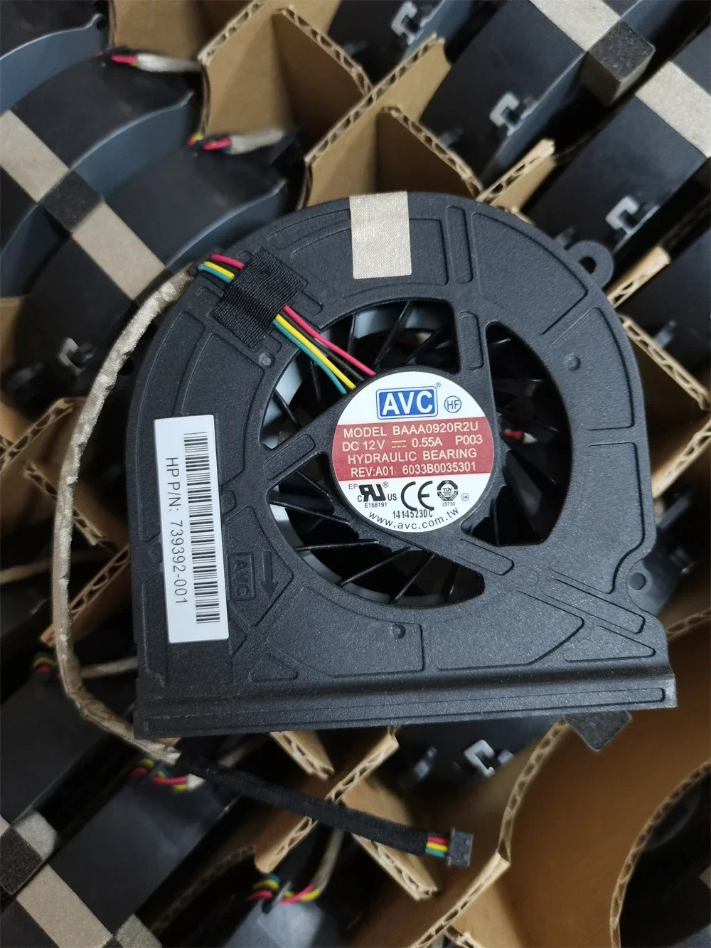 Fusioncube CPU fan FOR HP Pavilion 23-g 23-g017c AVC BAAA0920R2U P003 6033B0035301 BUB0812DD-DB72 6033B0035401 739392-001 12V