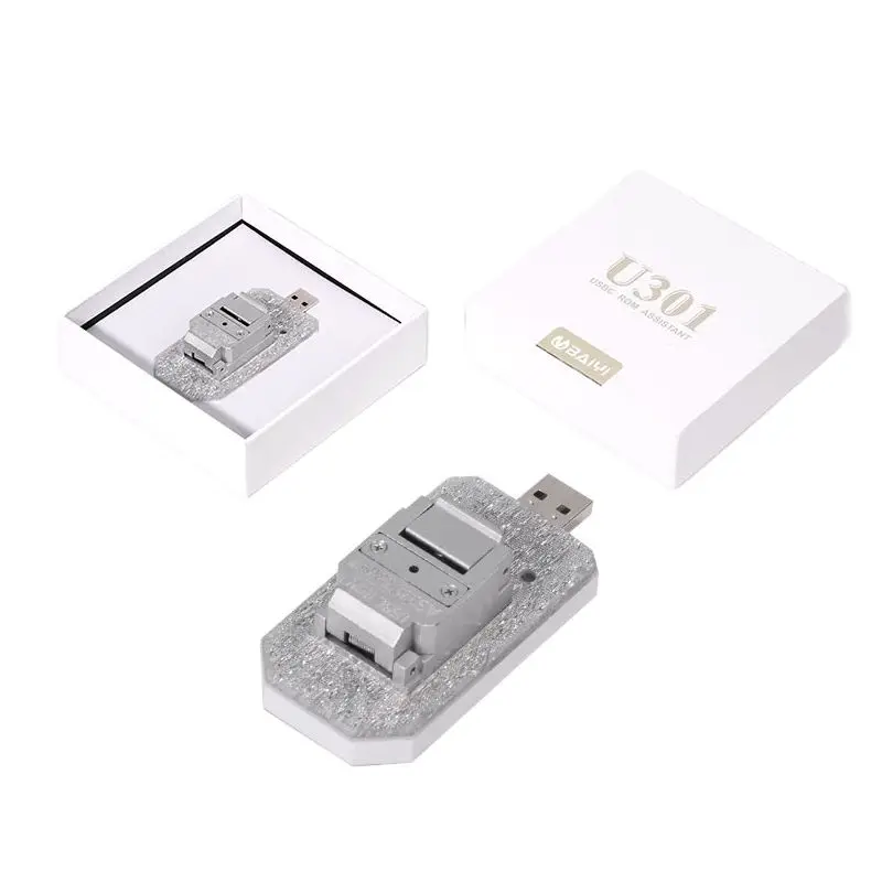 BY U301 Tools Read Write USB_C ROM Chip Data CD3215 CD3217 Boost For Macbook A1706 A1708 U2890 Power Supply Repair Fixture