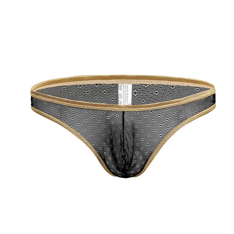 

Простое и модное мужское нижнее белье B107, кружевные футболки, футболки, U-образные выпуклые шорты с низкой посадкой, летние мужчины