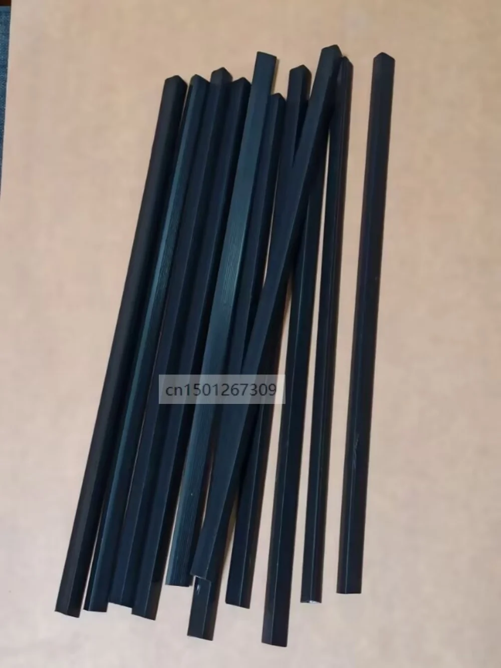 

10PCS Black Color Slide Grip Binder Bar For Office Reports Binding Size A4 Papers - can hold 100 sheets copypaper