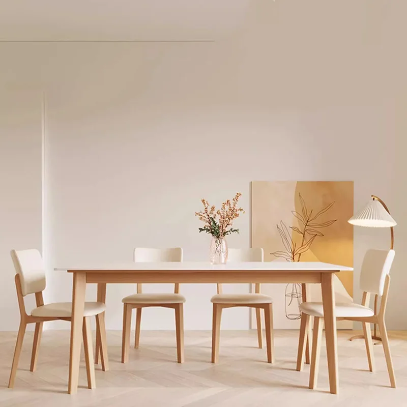 ii-Designer Mobile Dining Table Kitchen Restaurant Study Modern Gaming Luxury Dining Table Living Room  Commercial Furniture
