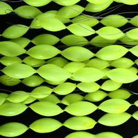 30Pcs/5packs Fishing Float 6 In 1 String Type Seven Star Float Foam Space Bean Fishing Line Stopper Buoys Tackle personalized