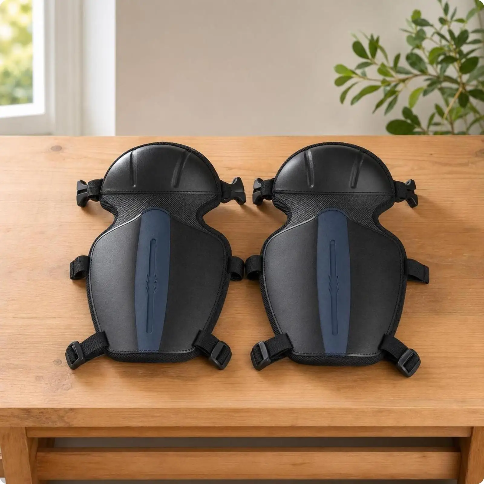 Adjustable Straps Knee Pad for Garden Work with Padded Body Non Slip Fit for Extended Yard Tasks