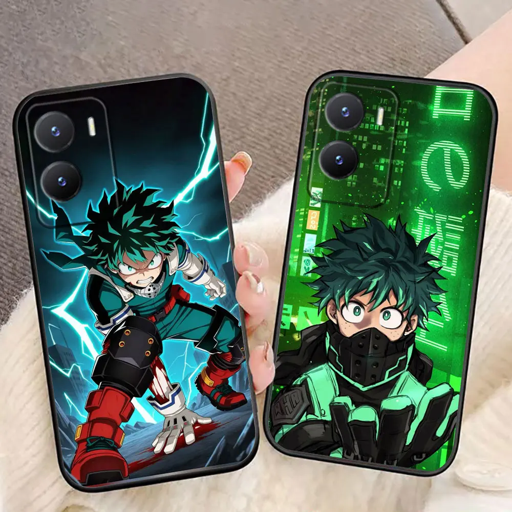 My Hero A-Academia Izuku Deku Phone Case For VIVO Y400 Y04 Y15S Y17S Y19S Y20 Y21 Y22S Y28 Y35 Y36 Y39 Y50 Y51 Y72 Y78 Y100 Case
