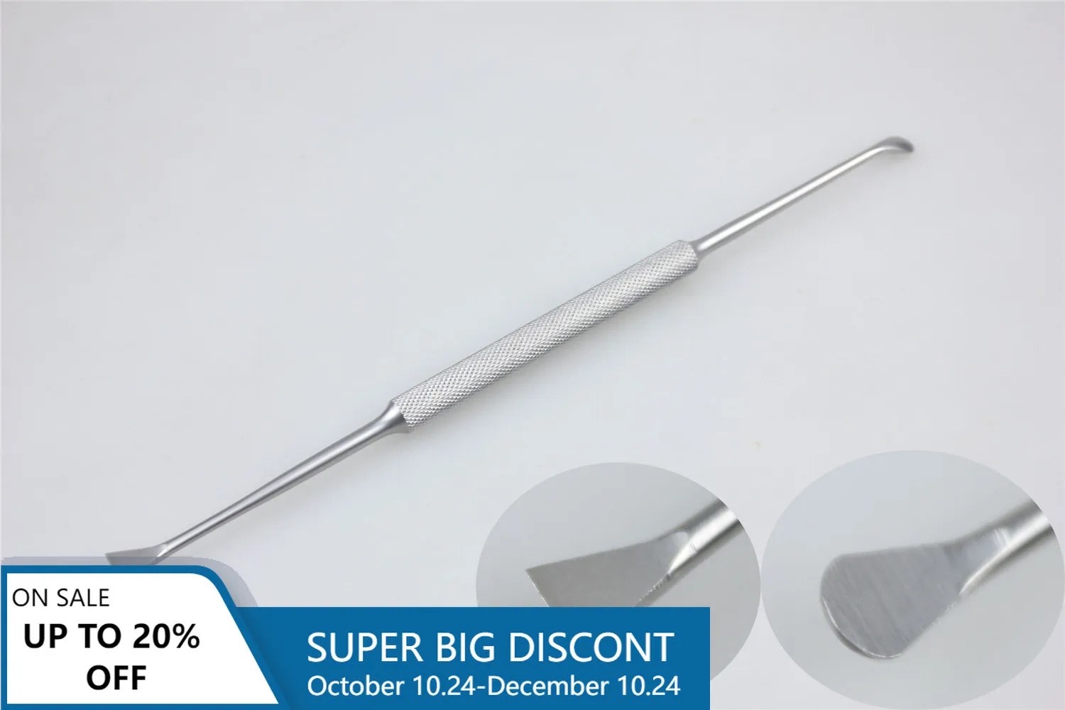 

Orthopedic Instruments, Double Headed Periosteum Peeler, Hanging and Flattening Device, Nasal Membrane