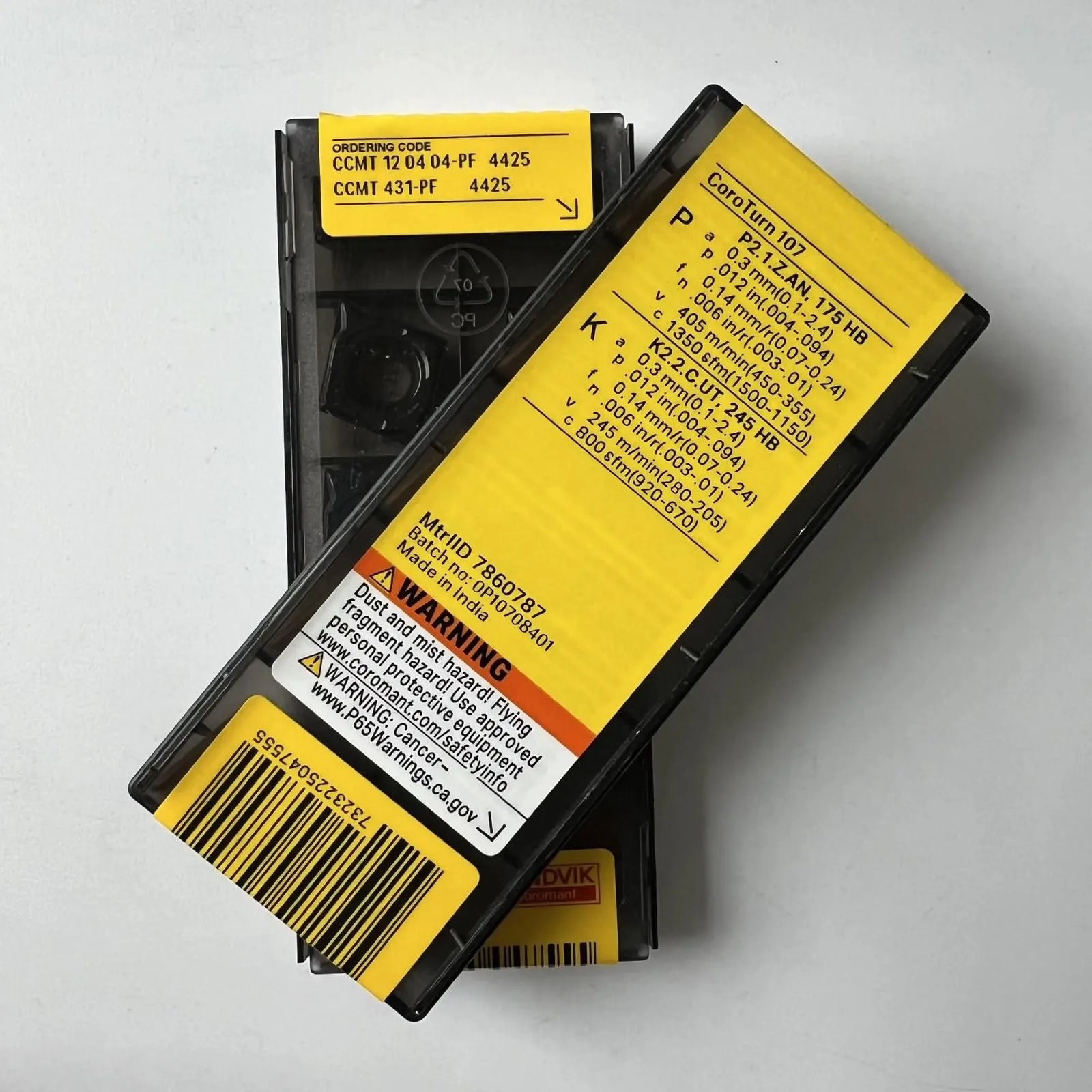 

CCMT120404-PF 4425 /CNC lathe carbide blade tool 10 Pcs