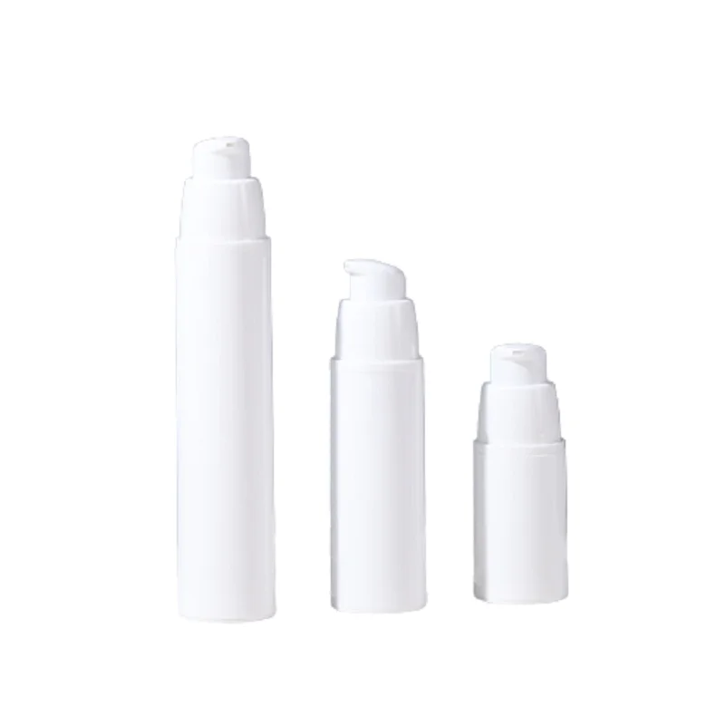 Empty Bottle Cosmetic Plastic White Bring Card Buckle Whiteness Lid 25Pcs Portable Refillable Cosmetic Container Bottles