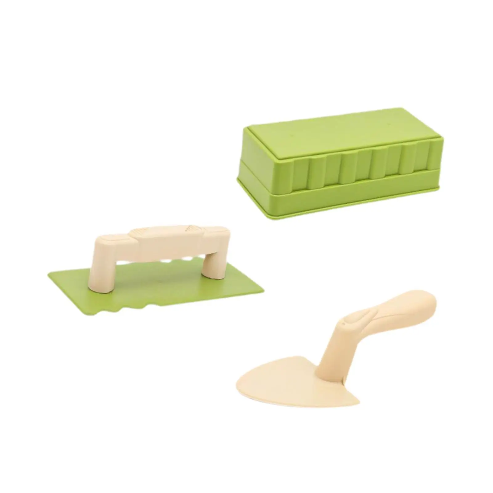 Kit 3x para construcción de Sandcastle y muñeco de nieve con accesorios