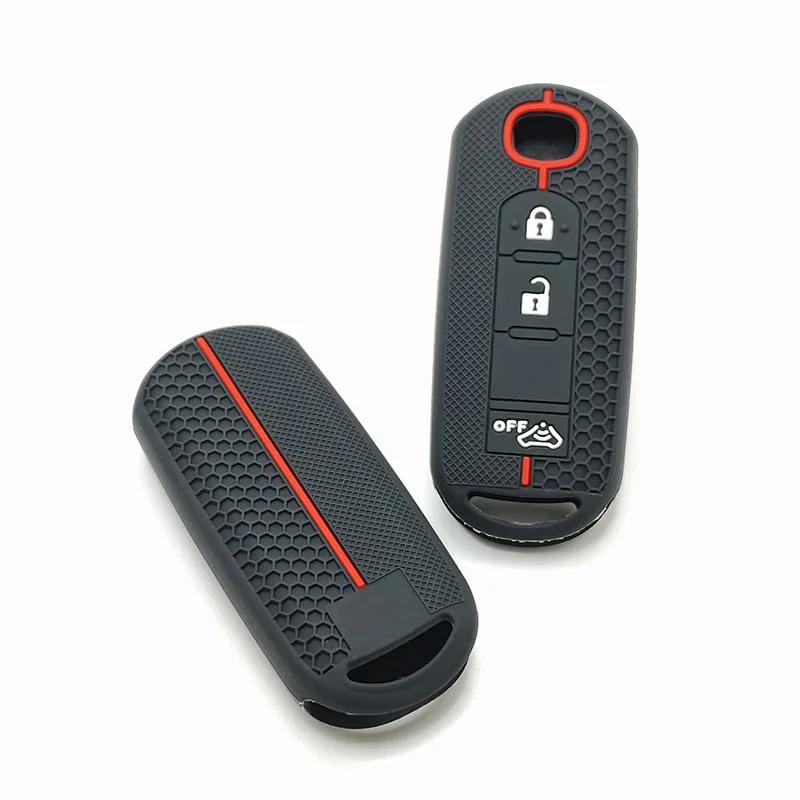 Epoxy Spot Suitable for Mazda CX Smart 3-key Silicone Car Key Cover Atez Ruiyi Remote Control Bag Cover