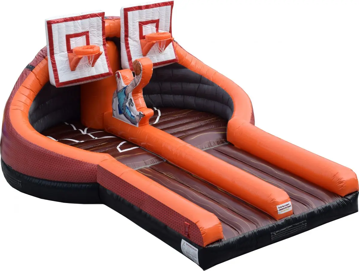 Amusement Equipment Inflatable Sports Basketball Hoop Carnival Party Inflatable Game With Air Blower