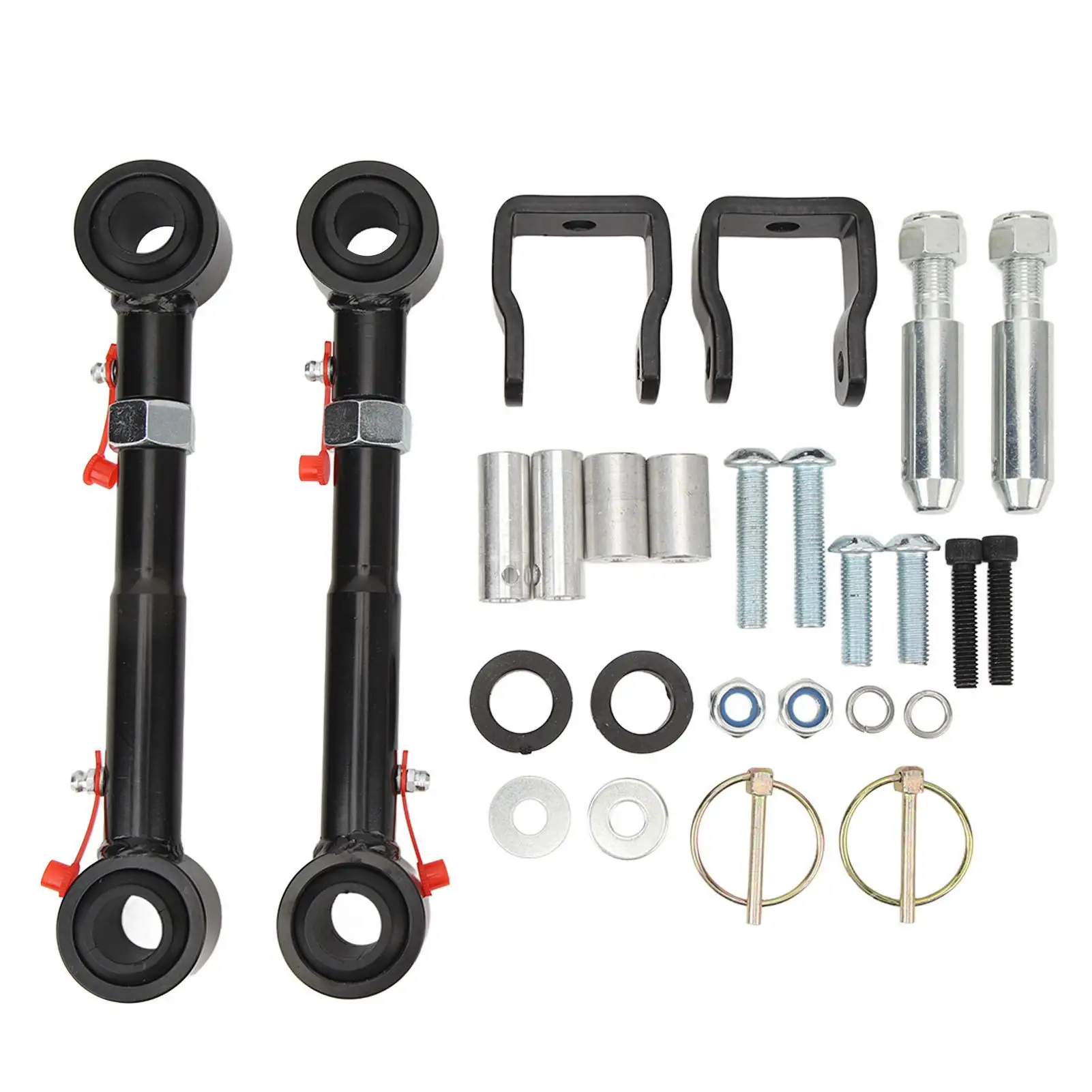 

Adjustable Front Swaybar Disconnect Kit for wrangler TJ 1997-2006 - Easy Install, Quick Release System