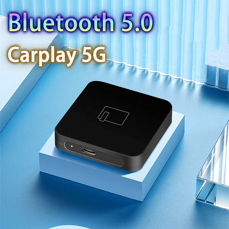 

Bluetooth 5.0 Carplay 5G Wireless for Nissan Camry Mercedes Toyota Mazda Citroen Audi Land Rover Buick Volkswage Ford Opel IOS15