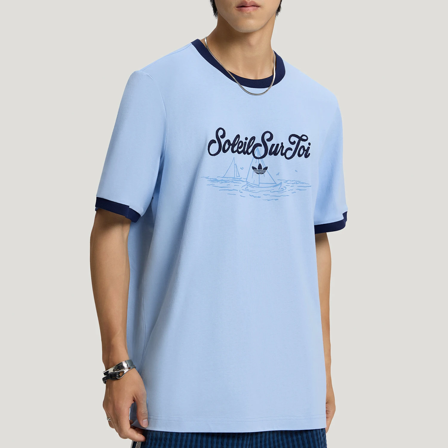 adidas-genuine-clover-men's-fashionable-classic-sports-short-sleeved-t-shirt-kw8253