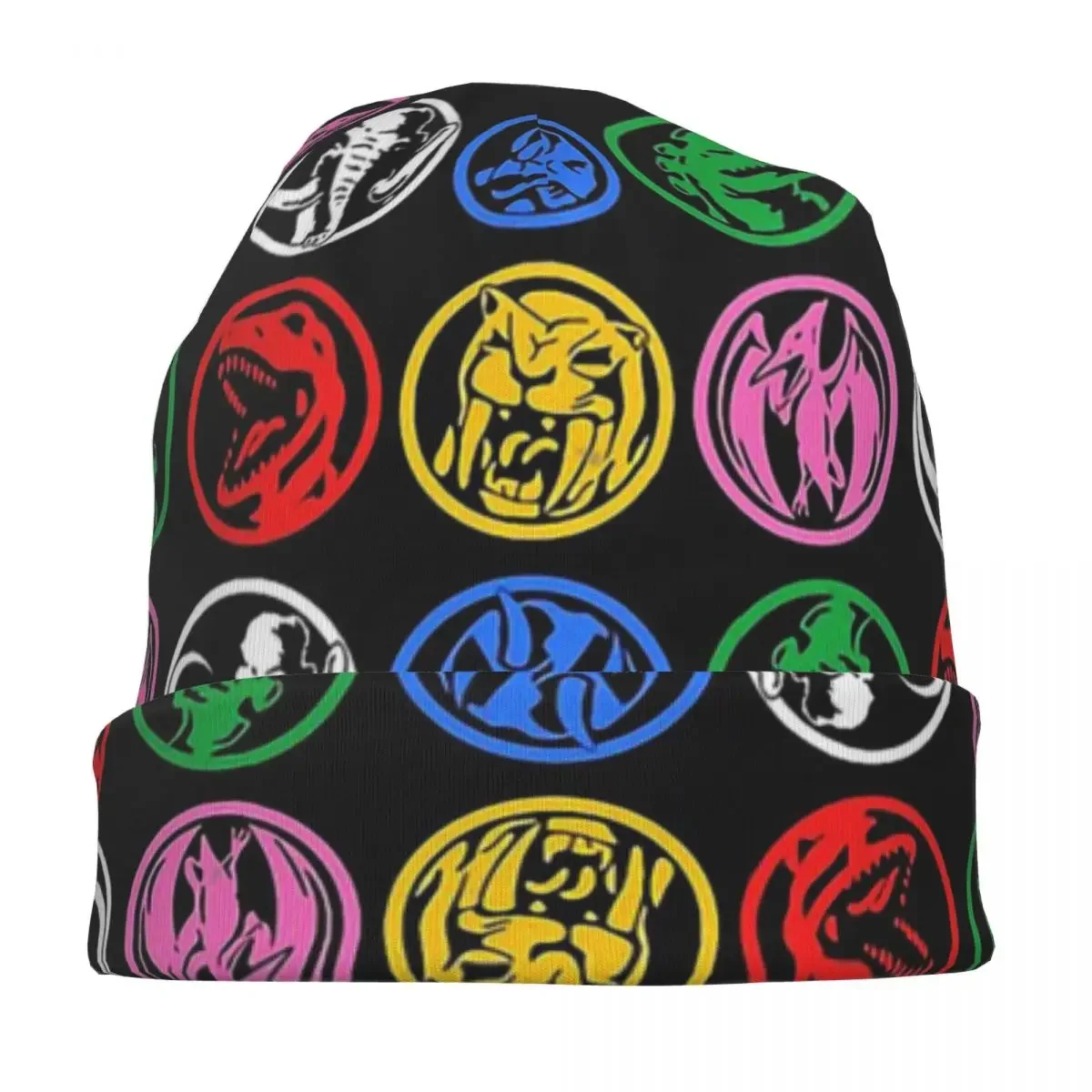 Ranger Bonnet Hats Men's and Women's Fashionable Knitting Six Power Coins Skullies Beanies Caps