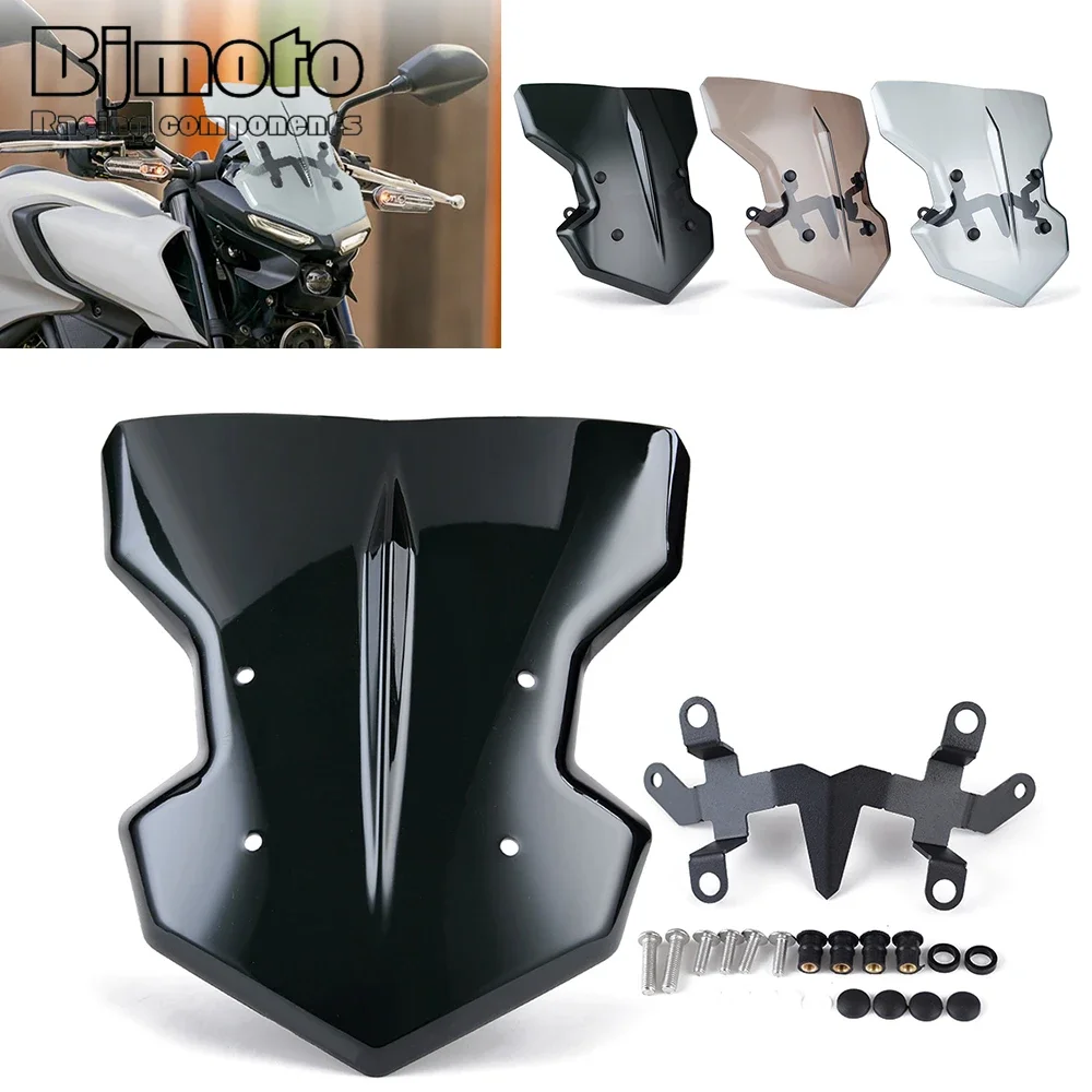 

MT03 MT-25 Motorcycle Windscreen Windshield Deflector Protector Wind Screen For Yamaha MT-03 MT25 2020-2021 Street Bike