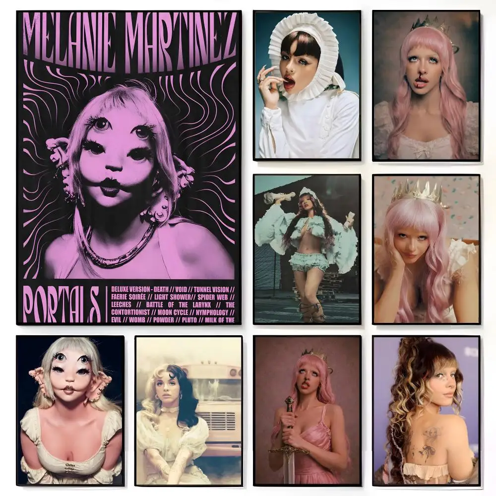 singer pop M-Melanie Martinez Poster American Film Mural Home Childrens Room Wall Decor Print