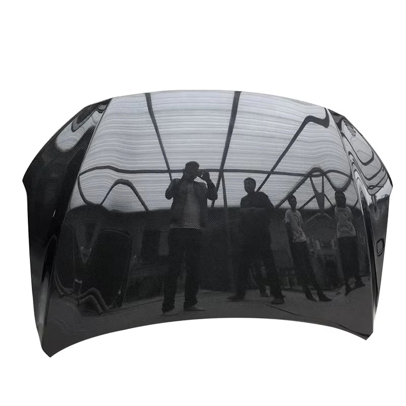 New Elantra Sedan 2016-2017 OEM Style Carbon Fiber Hood/Bonnet with Bolts Vacuum 3K Twill Weave