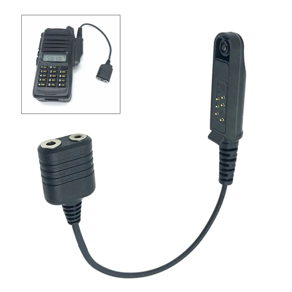 UV 9R For Plus Waterproof 2 Pin K Type Microphone Adapter Cable For Baofeng BF 9700 A 58 UV XR UV 5S GT 3WP For Walkie For