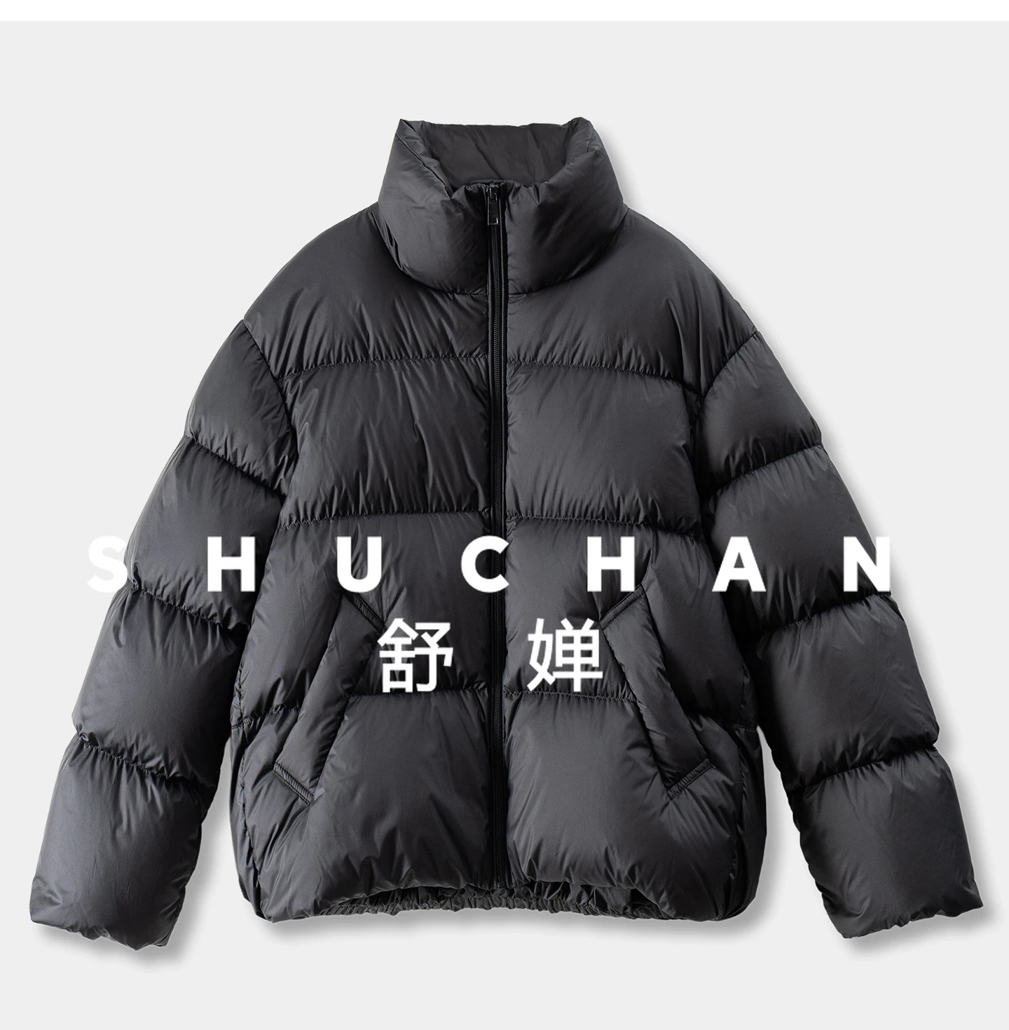 سترة صغيرة خفيفة ودافئة، عالية الجودة وآمنة 95 بطة أسفل رقيق سميكة أسفل سترة النساء 57F8 #5