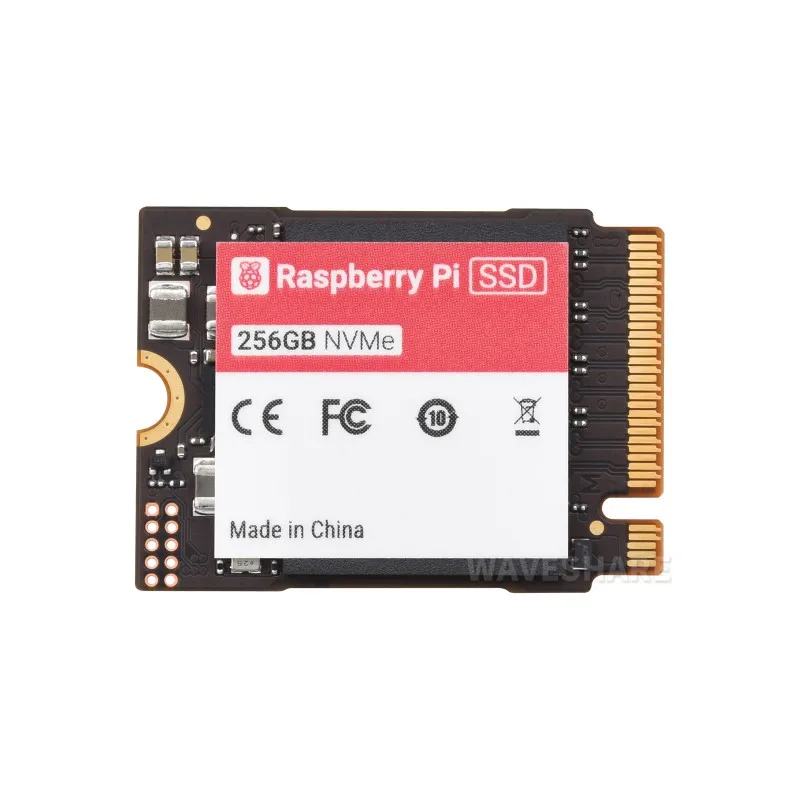 Official Raspberry Pi SSD  256GB High-speed Solid State Drives, Complies with PCIe Gen 3 Standard, Suitable For Raspberry Pi 5