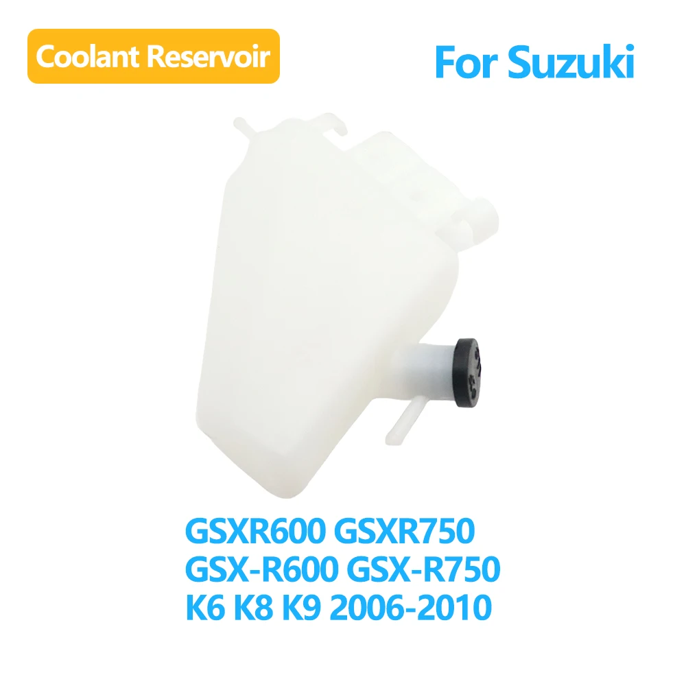 

Motorcycle Coolant Overflow Tank Reservoir For Suzuki GSXR600 GSXR750 R600 GSX-R750 K6 K8 K9 2006-2010 Radiator Coolant Bottle