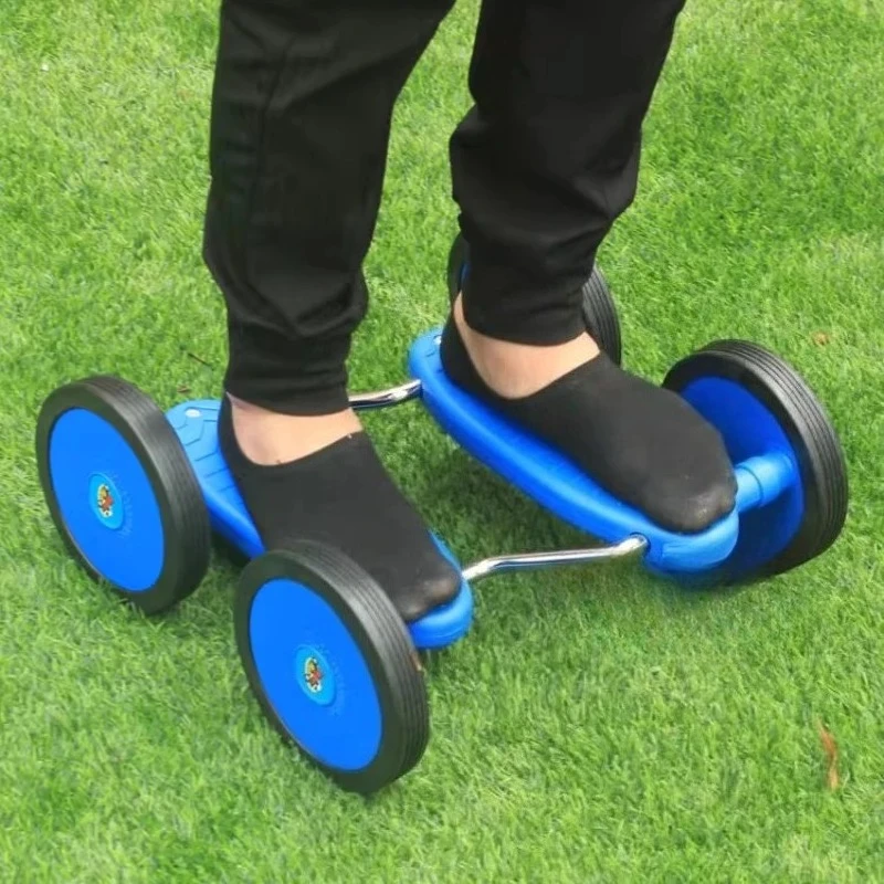 

4-Wheel Kindergarten Balance Bike for Focus Training-Body Coordination Development Equipment with Safety Design Early Education