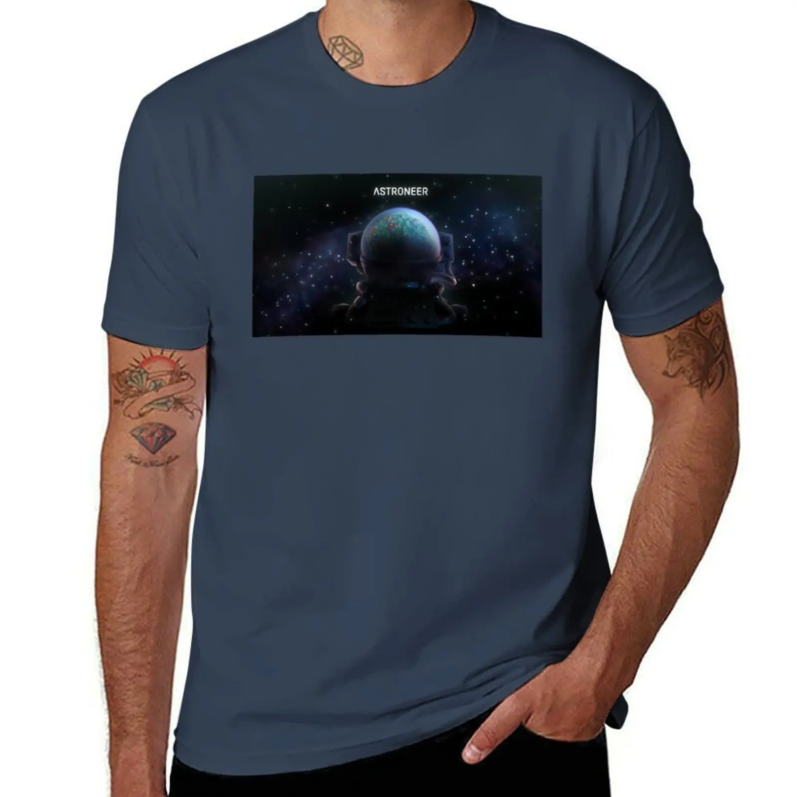 

Game Astroneer T-Shirt Outdoor Sports Lightweight Tee