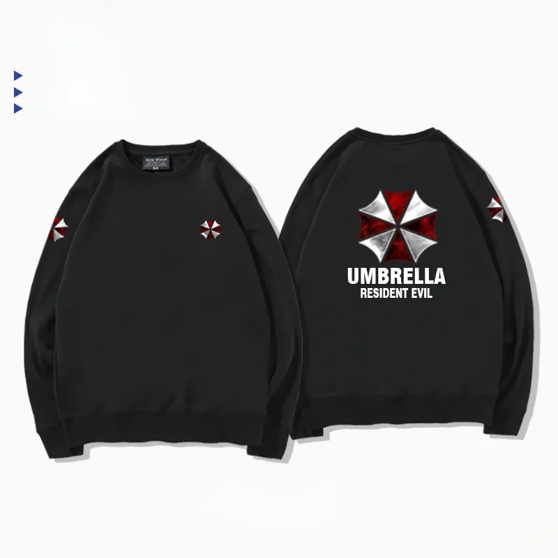

Футболка Biohazard Umbrella Cany Game Movie с круглым вырезом, повседневная, свободного кроя, 100% хлопок, весна-осень-зима, модная