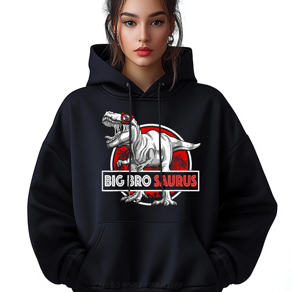 

Big Brosaurus T Rex Matching O-Neck Hoodies Comfortable Long Sleeve Design Newest Mens Gift Sweatshirt Printed Tops
