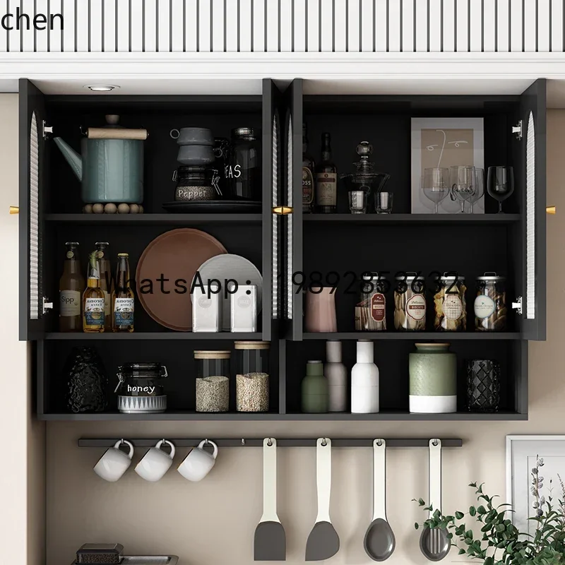 Exclusive Package Installation Style Kitchen Hanging Cabinet Wall Bedroom Balcony Storage Wall Cabinet