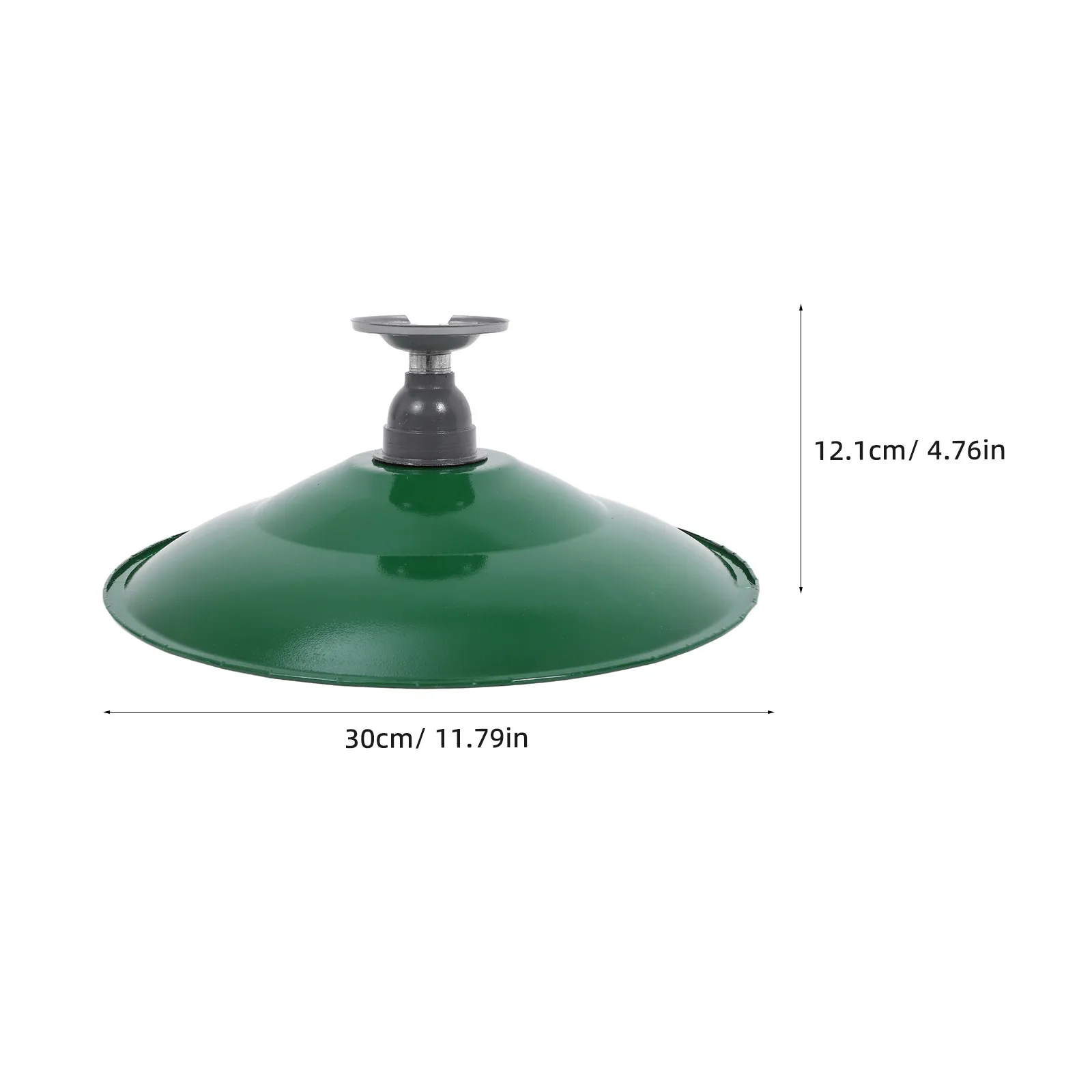 Industrial Vintage Green Metal Lampshade Enamel Waterproof Ceiling Barn Sconce Light Cover 11 8 Inch