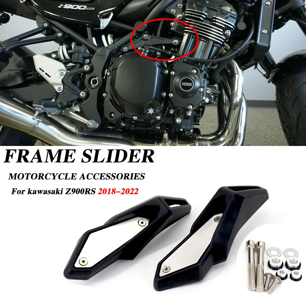 

New 2018 2019 2020 2021 2022 Motorcycle Frame Sliders Crash Falling Protection Engine Guards For KAWASAKI Z900RS z900rs Z 900RS