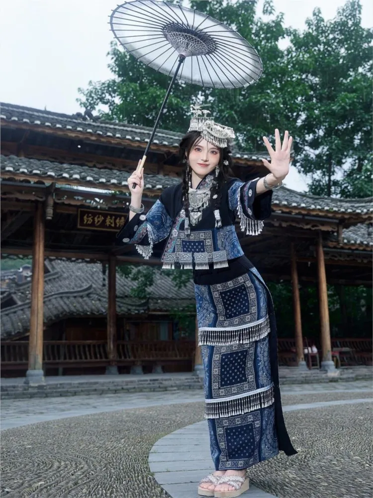 New ethnic costumes for exotic travel photography performance costume sets and clothing