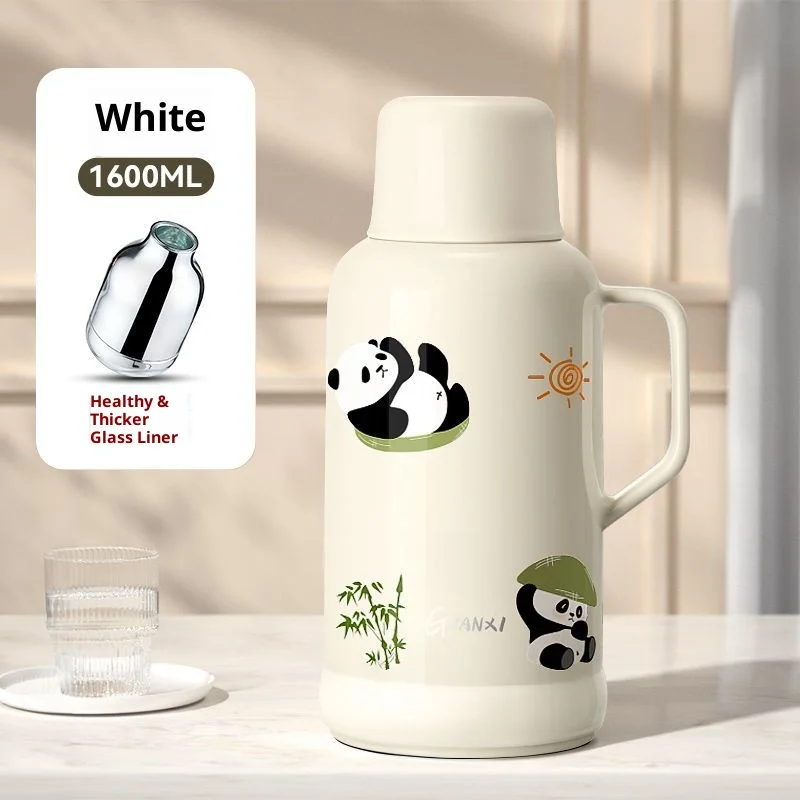 

Gianxi Изолированный чайник, чайник для горячей воды, большая емкость, толстая изолированная бутылка, бутылка для горячей воды, офисный маленький термос