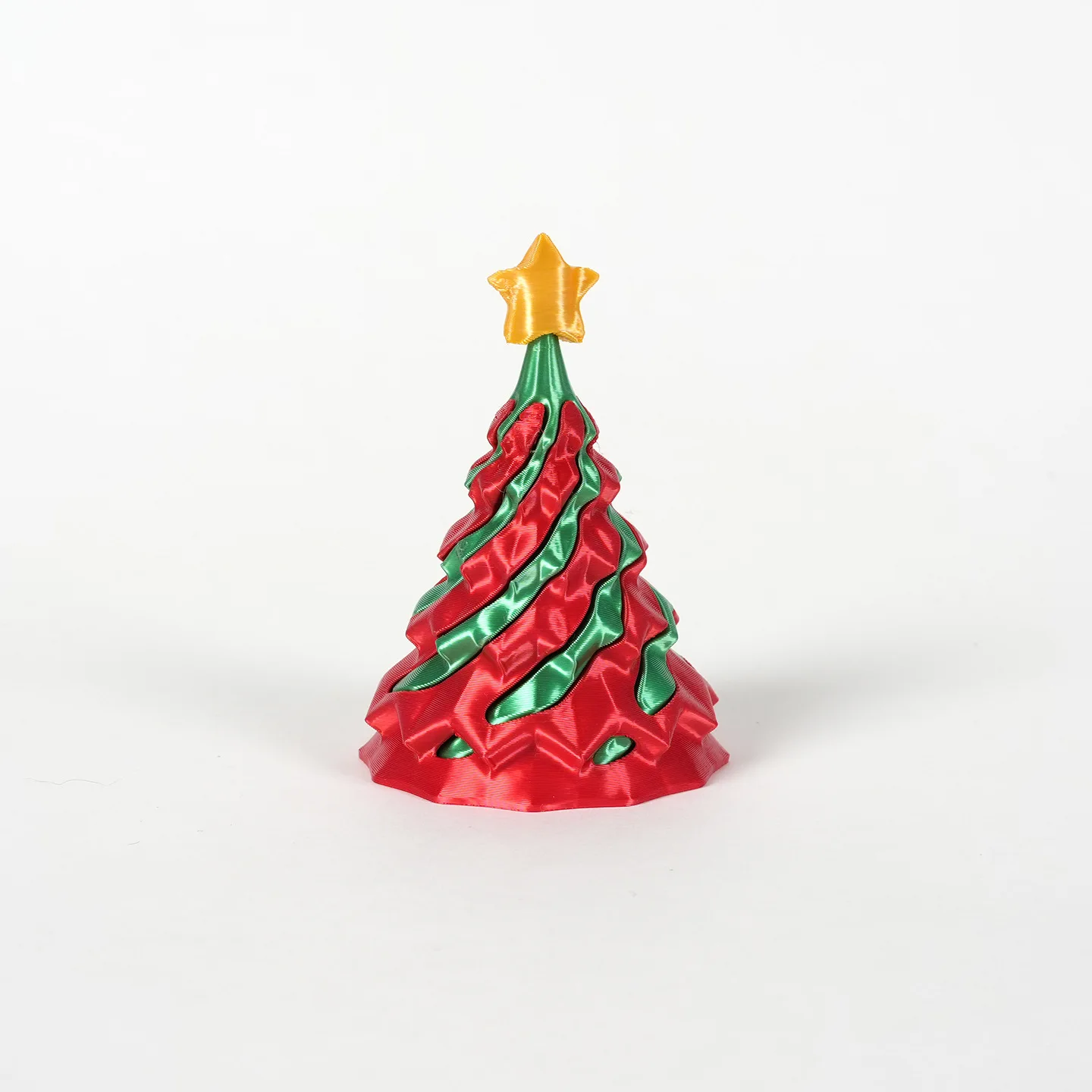 أشجار عيد الميلاد المطبوعة ثلاثية الأبعاد بأنماط مختلفة، مناسبة لتزيين غرف النوم الداخلية ومشاهد الحديقة الخارجية #3